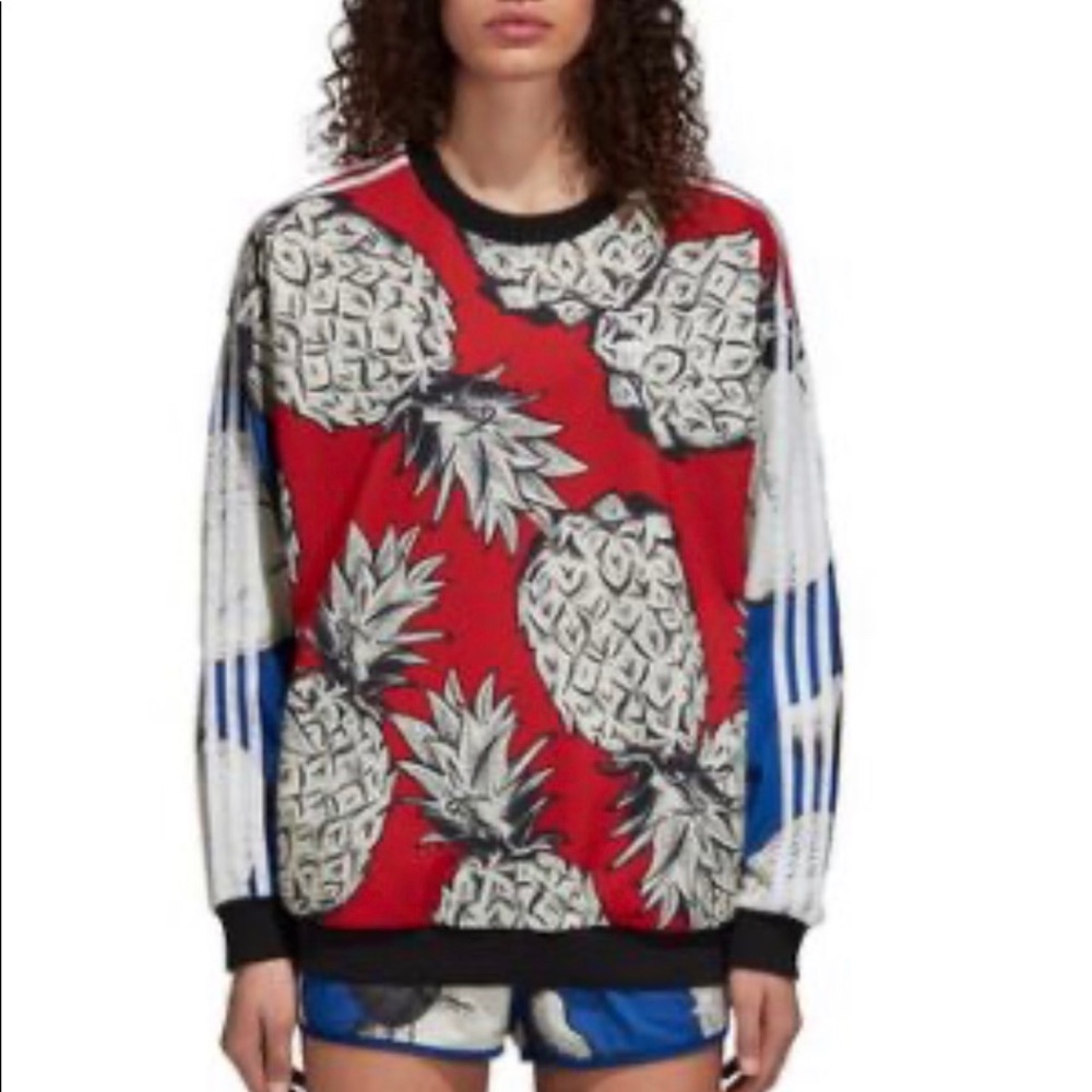 Adidas Originals x Farm Boyfriend Sweatshirt Sz L